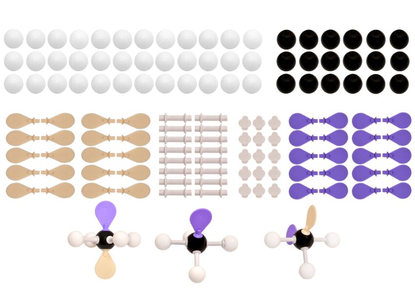 Modelo Molecular Introdutório c/ 122 Peças