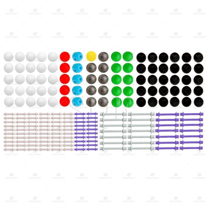 Modelo Molecular Orgânica e Inorgânica c/ 426 Peças