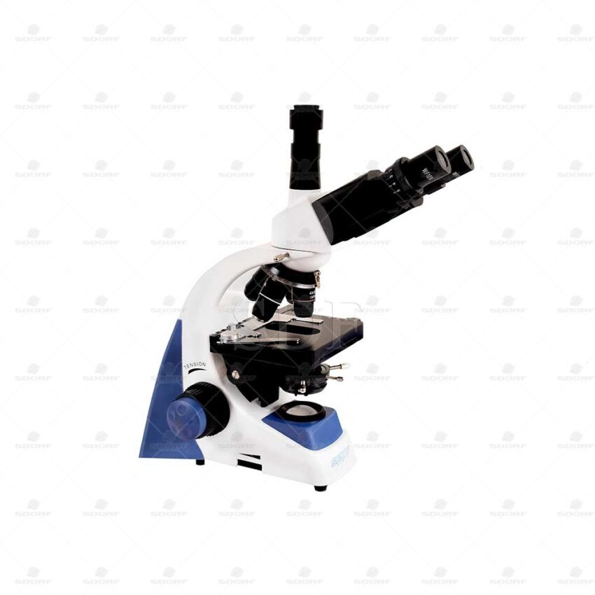 Microscópio Biológico Trinocular c/ Aumento de 40x a 1.600x LED 3W